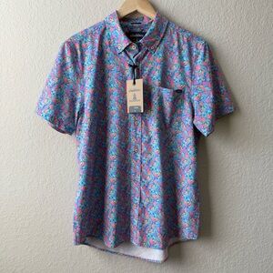 Chubbies Tropical Floral Shirt - Blue, Pink, Yellow‎